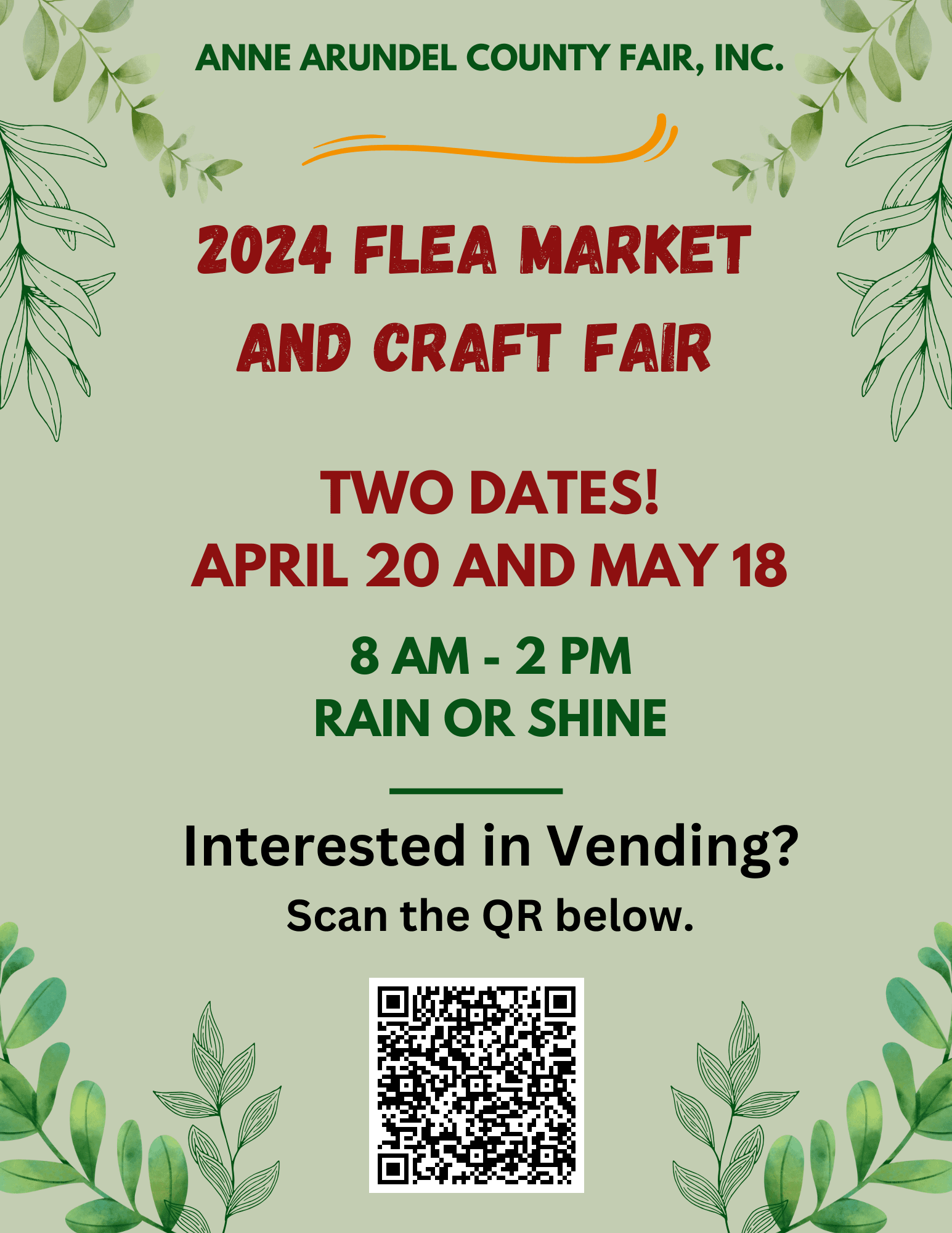 Anne Arundel County Fair Flea Market and Craft Fair